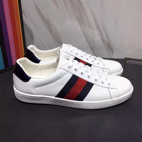 gucci men's sneaker with web